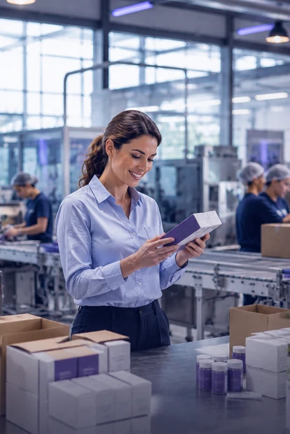 Webdesign für Verpackung und Produktion in Berlin