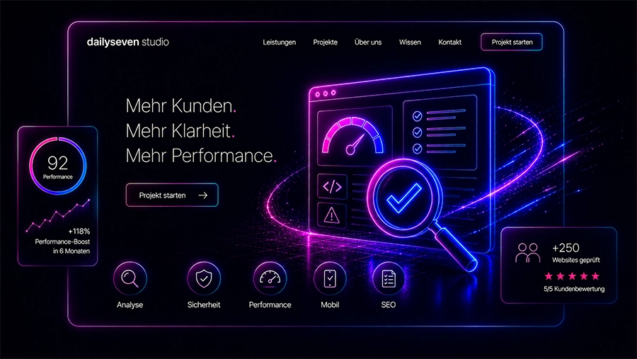 Website kostenlos checken lassen Berlin
