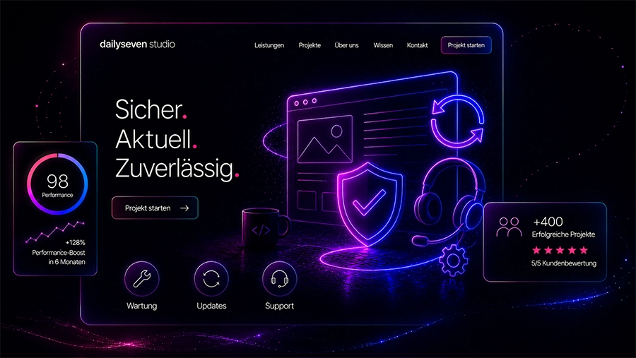 Website Betreuung in Berlin mit laufender Pflege, Updates und persönlichem Support