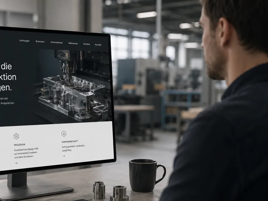 Webdesign und Website-Erstellung für Industrieunternehmen in Berlin