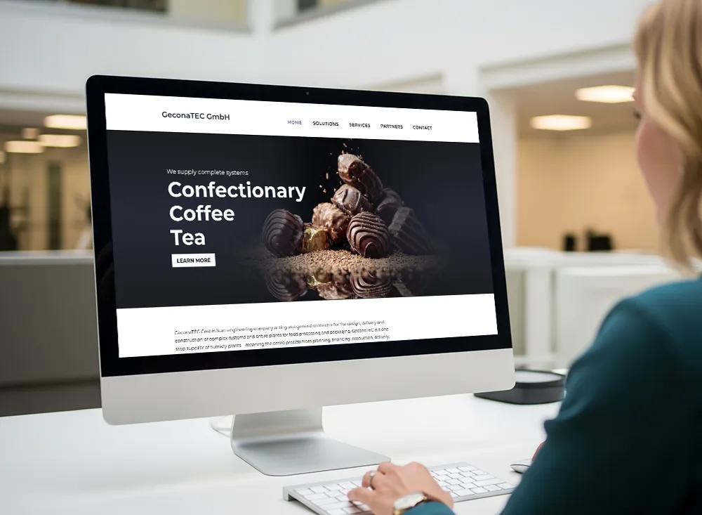 Website Referenz GeconaTEC GmbH aus Berlin-Köpenick