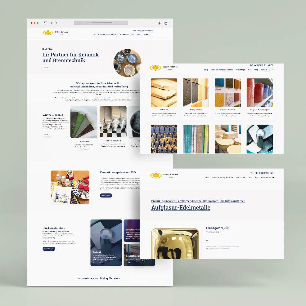 Referenz: Börkey Keratech GmbH